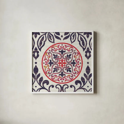 Arista Square I by Wild Apple Portfolio. Shown in a crisp white glass frame for a clean and minimalist style. Available as an archival giclee rolled canvas, fine art paper, or poster print. SKU 30494a.