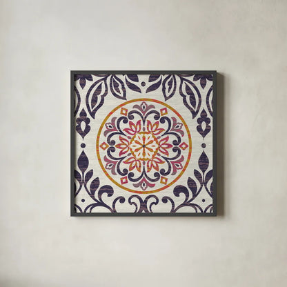 Arista Square II by Wild Apple Portfolio. Shown in a sleek black glass frame for a contemporary gallery look. Available as an archival giclee rolled canvas, fine art paper, or poster print. SKU 30495a.