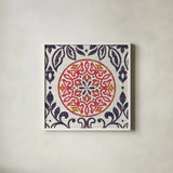 Arista Square IV by Wild Apple Portfolio. Shown in a crisp white glass frame for a clean and minimalist style. Available as an archival giclee rolled canvas, fine art paper, or poster print. SKU 94199a.