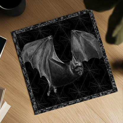 Arsenic and Old Lace BW No Words II by Wild Apple Portfolio. Shown as a detailed flat fine art print, highlighting archival giclee quality. Available as an archival giclee rolled canvas, fine art paper, or poster print. SKU 93898a.