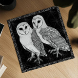 Arsenic and Old Lace BW No Words IV by Wild Apple Portfolio. Shown as a detailed flat fine art print, highlighting archival giclee quality. Available as an archival giclee rolled canvas, fine art paper, or poster print. SKU 93900a.