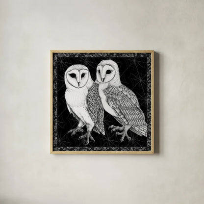 Arsenic and Old Lace BW No Words IV by Wild Apple Portfolio. Shown in a natural wood glass frame for a timeless modern aesthetic. Available as an archival giclee rolled canvas, fine art paper, or poster print. SKU 93900a.