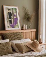 Art Gout Beaute V by Wild Apple Portfolio. shown as a paper print in a natural frame. Available as a archival giclee rolled canvas, fine art paper, or poster print. SKU 35796h.