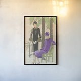 Art Gout Beaute V by Wild Apple Portfolio. shown as a paper print in a black flame. Available as a archival giclee rolled canvas, fine art paper, or poster print. SKU 35796h.