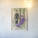 Art Gout Beaute V by Wild Apple Portfolio. shown as a paper print in a white frame. Available as a archival giclee rolled canvas, fine art paper, or poster print. SKU 35796h.