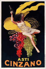 Asti Cinzano Poster by Wild Apple Portfolio. SKU 104305h. Archival Giclee Fine art print for wall decor.