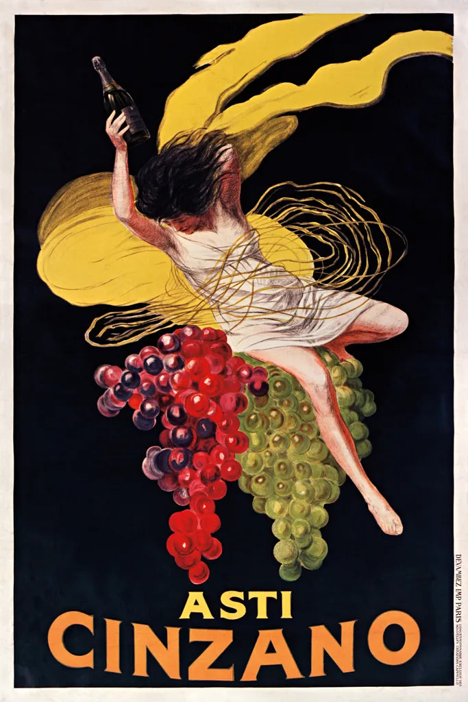 Asti Cinzano Poster by Wild Apple Portfolio. SKU 104305h. Archival Giclee Fine art print for wall decor.