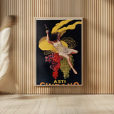 Asti Cinzano Poster by Wild Apple Portfolio. shown as over sized large wall art. Available as an archival giclee rolled canvas, fine art paper, or poster print. SKU 104305h.