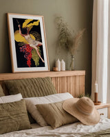 Asti Cinzano Poster by Wild Apple Portfolio. shown as a paper print in a natural frame. Available as a archival giclee rolled canvas, fine art paper, or poster print. SKU 104305h.