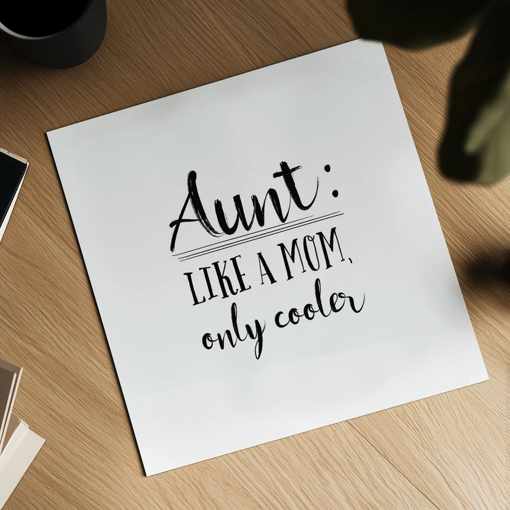 Aunt Inspiration I by Wild Apple Portfolio. Shown as a detailed flat fine art print, highlighting archival giclee quality. Available as an archival giclee rolled canvas, fine art paper, or poster print. SKU 54318a.