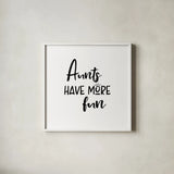 Aunt Inspiration II by Wild Apple Portfolio. Shown in a crisp white glass frame for a clean and minimalist style. Available as an archival giclee rolled canvas, fine art paper, or poster print. SKU 54319a.