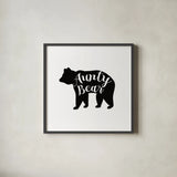 Aunt Inspiration III by Wild Apple Portfolio. Shown in a sleek black glass frame for a contemporary gallery look. Available as an archival giclee rolled canvas, fine art paper, or poster print. SKU 54753a.