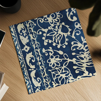 Bali Tapestry I by Wild Apple Portfolio. Shown as a detailed flat fine art print, highlighting archival giclee quality. Available as an archival giclee rolled canvas, fine art paper, or poster print. SKU 16637a.