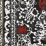 Bali Tapestry I BW by Wild Apple Portfolio. SKU 28753a. Archival Giclee Fine art print for wall decor.