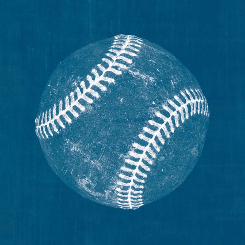 Ball Four Blueprint I by Wild Apple Portfolio. SKU 62236a. Archival Giclee Fine art print for wall decor.