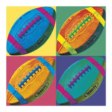 Ball Four Football by Wild Apple Portfolio. SKU 9872a. Archival Giclee Fine art print for wall decor.