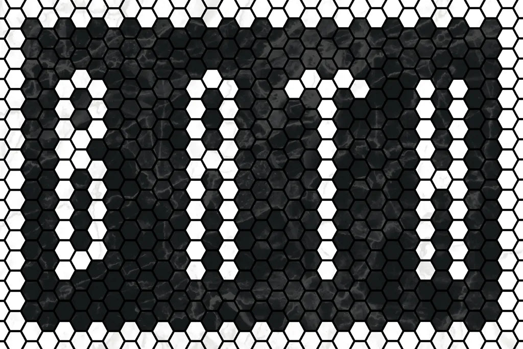 Bath Tiles Inverted by Wild Apple Portfolio. SKU 79198i. Archival Giclee Fine art print for wall decor.