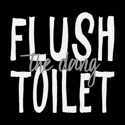 Bathroom Advice III BW by Wild Apple Portfolio. SKU 84767a. Archival Giclee Fine art print for wall decor.