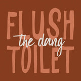 Bathroom Advice III Brown by Wild Apple Portfolio. SKU 68261a. Archival Giclee Fine art print for wall decor.