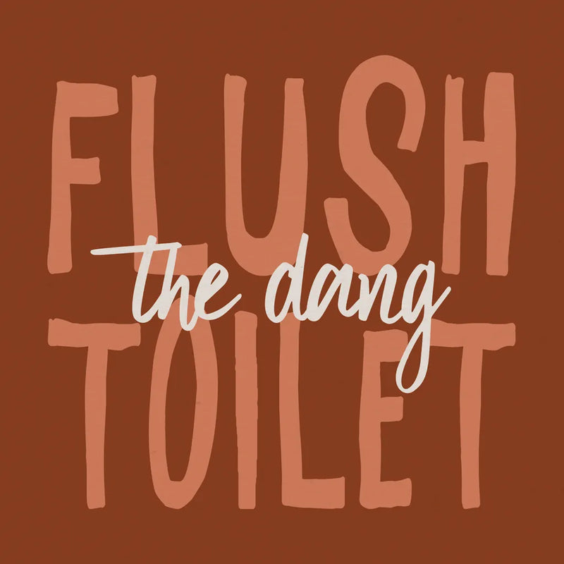 Bathroom Advice III Brown by Wild Apple Portfolio. SKU 68261a. Archival Giclee Fine art print for wall decor.