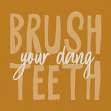 Bathroom Advice IV Yellow by Wild Apple Portfolio. SKU 68262a. Archival Giclee Fine art print for wall decor.