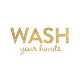Bathroom Etiquette IV by Wild Apple Portfolio. SKU 30863a. Archival Giclee Fine art print for wall decor.
