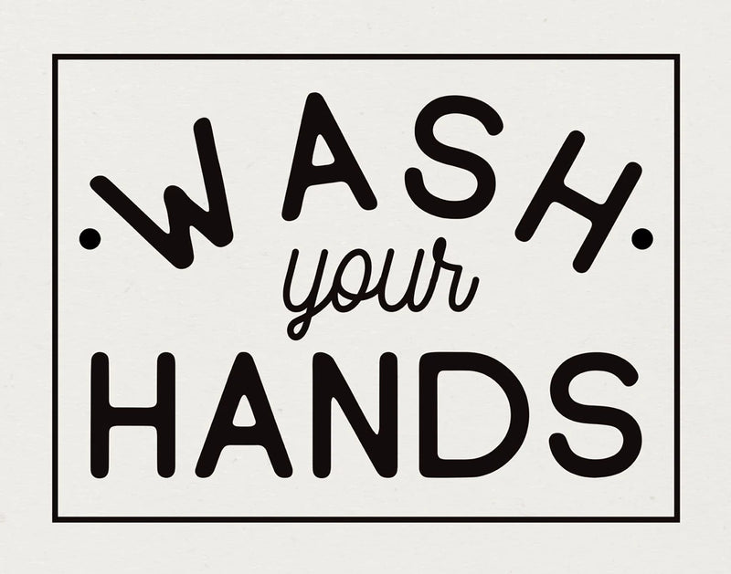 Bathroom Rules I by Wild Apple Portfolio