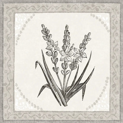 Batik Flowers II v2 by Wild Apple Portfolio. SKU 96035a. Archival Giclee Fine art print for wall decor.