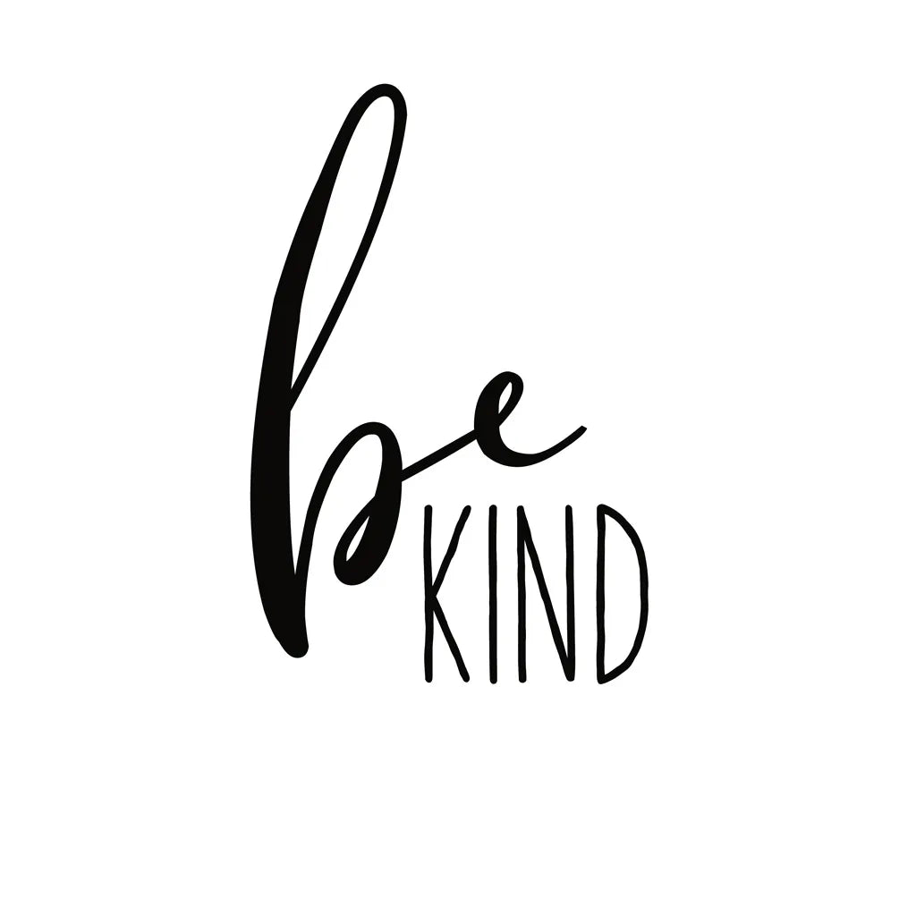 Be Kind by Wild Apple Portfolio. SKU 59251a. Archival Giclee Fine art print for wall decor.