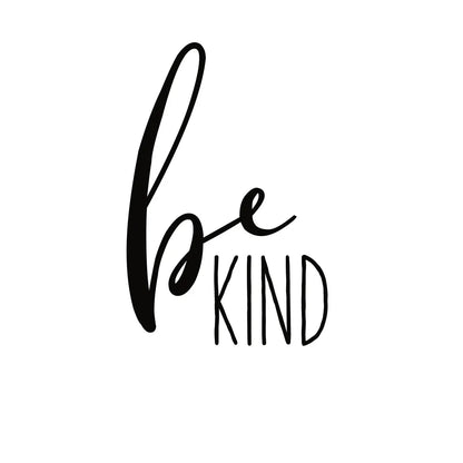 Be Kind by Wild Apple Portfolio. SKU 59251a. Archival Giclee Fine art print for wall decor.