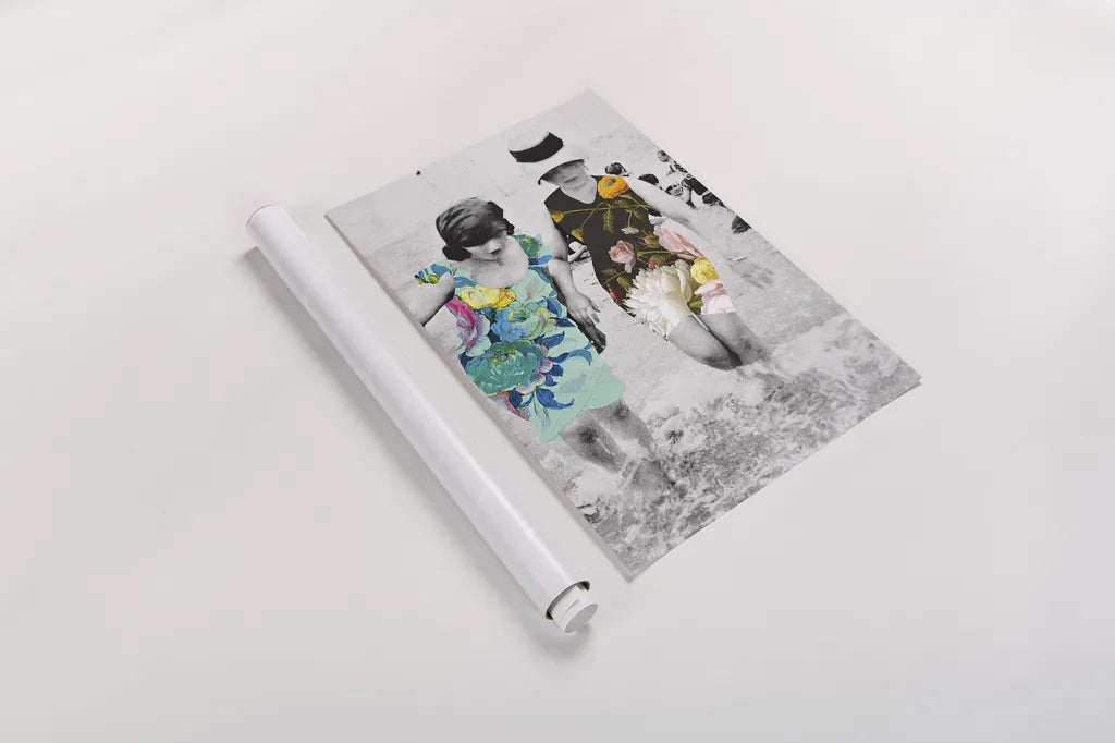 Beach Party by Wild Apple Portfolio. shown as a rolled paper print. Available as archival giclee rolled canvas, fine art paper, or poster print. SKU 48087h.