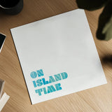 Beach Sayings III by Wild Apple Portfolio. Shown as a detailed flat fine art print, highlighting archival giclee quality. Available as an archival giclee rolled canvas, fine art paper, or poster print. SKU 72466a.