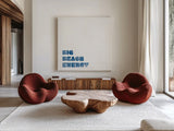 Beach Sayings IV Dark Blue by Wild Apple Portfolio. Shown as extra-large giant wall art in a modern living room. Available as an archival giclee rolled canvas, fine art paper, or poster print. SKU 89041a.