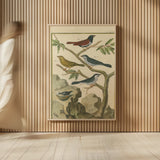 Bird Drawing IV Crop by Wild Apple Portfolio. shown as over sized large wall art. Available as an archival giclee rolled canvas, fine art paper, or poster print. SKU 15815h.