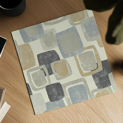 Blocks Archroma by Wild Apple Portfolio. Shown as a detailed flat fine art print, highlighting archival giclee quality. Available as an archival giclee rolled canvas, fine art paper, or poster print. SKU 30067a.