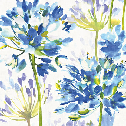 Blue Medley III by Wild Apple Portfolio. SKU 13258a. Archival Giclee Fine art print for wall decor.