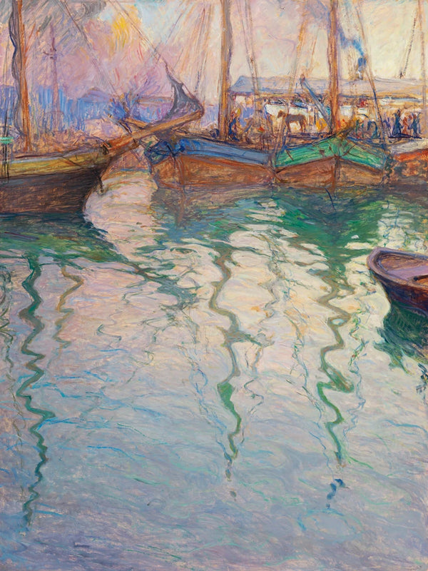 Boats In Sornainen by Wild Apple Portfolio
