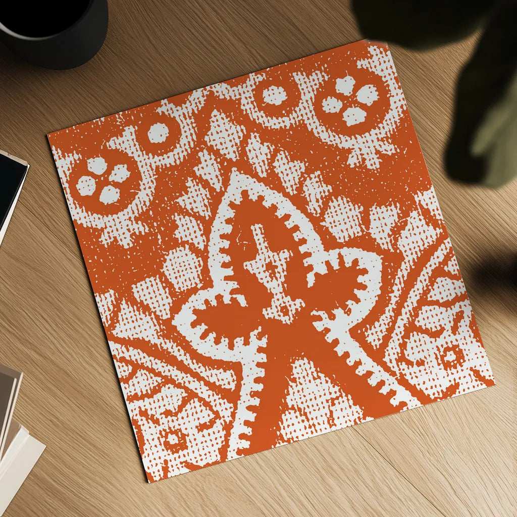 Boho Bright III by Wild Apple Portfolio. Shown as a detailed flat fine art print, highlighting archival giclee quality. Available as an archival giclee rolled canvas, fine art paper, or poster print. SKU 45808a.