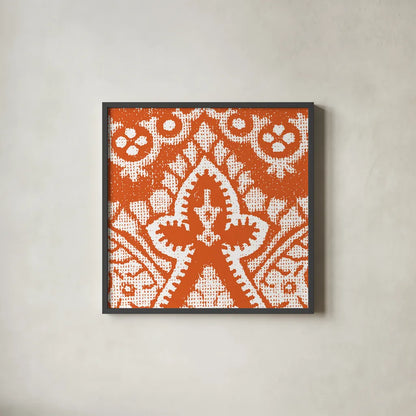 Boho Bright III by Wild Apple Portfolio. Shown in a sleek black glass frame for a contemporary gallery look. Available as an archival giclee rolled canvas, fine art paper, or poster print. SKU 45808a.