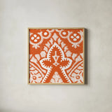 Boho Bright III by Wild Apple Portfolio. Shown in a natural wood glass frame for a timeless modern aesthetic. Available as an archival giclee rolled canvas, fine art paper, or poster print. SKU 45808a.