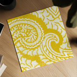 Boho Bright IV by Wild Apple Portfolio. Shown as a detailed flat fine art print, highlighting archival giclee quality. Available as an archival giclee rolled canvas, fine art paper, or poster print. SKU 45809a.