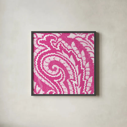 Boho Bright VI by Wild Apple Portfolio. Shown in a sleek black glass frame for a contemporary gallery look. Available as an archival giclee rolled canvas, fine art paper, or poster print. SKU 45811a.