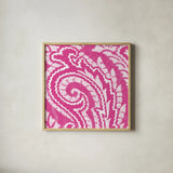 Boho Bright VI by Wild Apple Portfolio. Shown in a natural wood glass frame for a timeless modern aesthetic. Available as an archival giclee rolled canvas, fine art paper, or poster print. SKU 45811a.