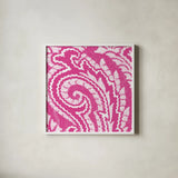 Boho Bright VI by Wild Apple Portfolio. Shown in a crisp white glass frame for a clean and minimalist style. Available as an archival giclee rolled canvas, fine art paper, or poster print. SKU 45811a.