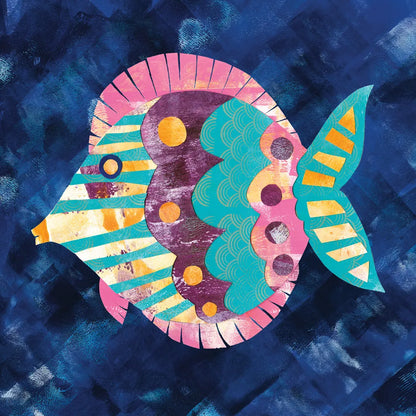 Boho Reef IV by Wild Apple Portfolio. SKU 27373a. Archival Giclee Fine art print for wall decor.