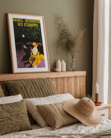 Bordeaux Poster by Wild Apple Portfolio. shown as a paper print in a natural frame. Available as a archival giclee rolled canvas, fine art paper, or poster print. SKU 104297h.