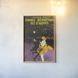 Bordeaux Poster by Wild Apple Portfolio. shown as a paper print in a natural frame. Available as a archival giclee rolled canvas, fine art paper, or poster print. SKU 104297h.
