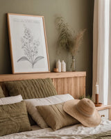 Botany Book XI by Wild Apple Portfolio. shown as a paper print in a natural frame. Available as a archival giclee rolled canvas, fine art paper, or poster print. SKU 38336h.