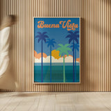 Buena Vista Clean by Wild Apple Portfolio. shown as over sized large wall art. Available as an archival giclee rolled canvas, fine art paper, or poster print. SKU 71256h.