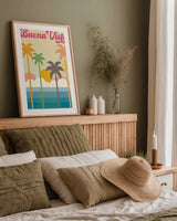 Buena Vista Light by Wild Apple Portfolio. shown as a paper print in a natural frame. Available as a archival giclee rolled canvas, fine art paper, or poster print. SKU 71258h.